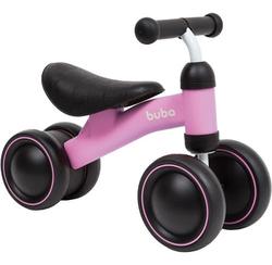 bicicleta-de-equilibrio-4-rodas-buba-infantil-sem-pedal-cor-rosa - Imagem