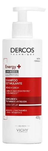 shampoo-estimulante-antiqueda-dercos-energy-400g-vichy - Imagem