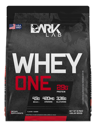 whey-one-protein-proteina-sache-refil-900g-dark-lab-sabor-chocolate - Imagem