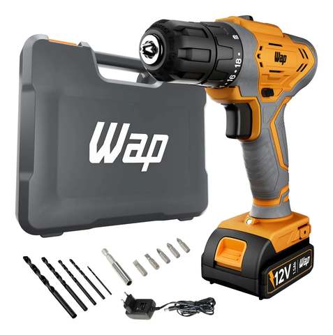 Parafusadeira e Furadeira WF12K3.2 Bateria 12V WAP