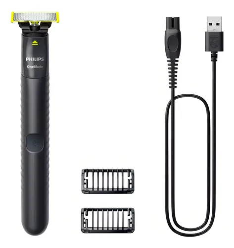 Aparador De Pelos Philips Oneblade Qp1424/10, Preto