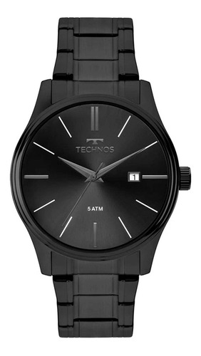 relogio-technos-masculino-steel-preto-grafite-2115txh1a - Imagem