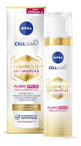 creme-facial-anti-manchas-cellular-luminous-fps50-40ml-nivea-tipo-de-pele-todo-tipo-de-pele - Imagem