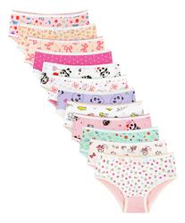 kit-12-calcinhas-infantil-menina-algodao-atacado-promocao - Imagem