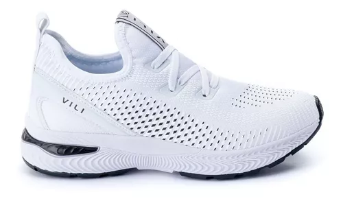 tenis-branco-feminino-vili-para-caminhada-academia-treino-tf90 - Imagem