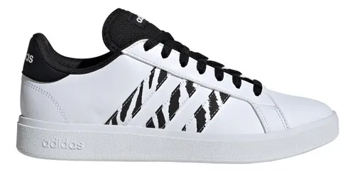 tenis-adidas-grand-court-base-all-black - Imagem