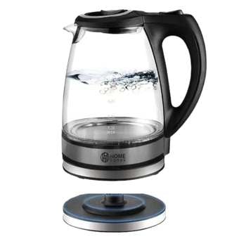 Chaleira Elétrica De Vidro 2 Litros 127/ 220v Com Base Giratória 360° E Aquecimento Rápido 1000w (127v)