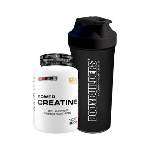 kit-creatina-100g-coqueteleira-600ml-bodybuilders - Imagem