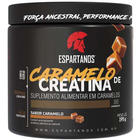 caramelo-de-creatina-espartanos-30-unidades - Imagem