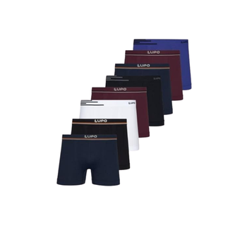 kit-8-cuecas-boxer-lupo-microfibra-box-sem-costura-adulto-masculino-436 - Imagem
