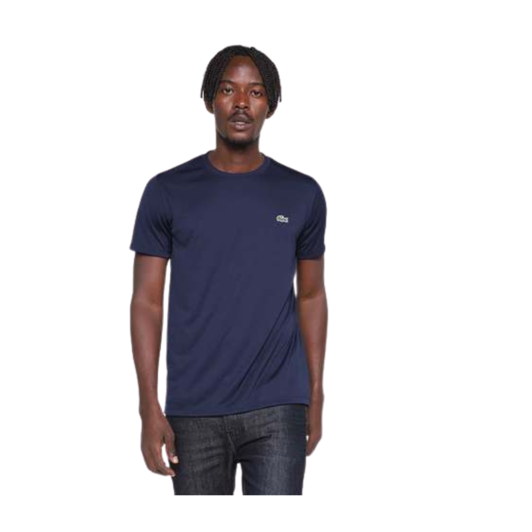 camiseta-lacoste-treino-logo-masculina-preto - Imagem