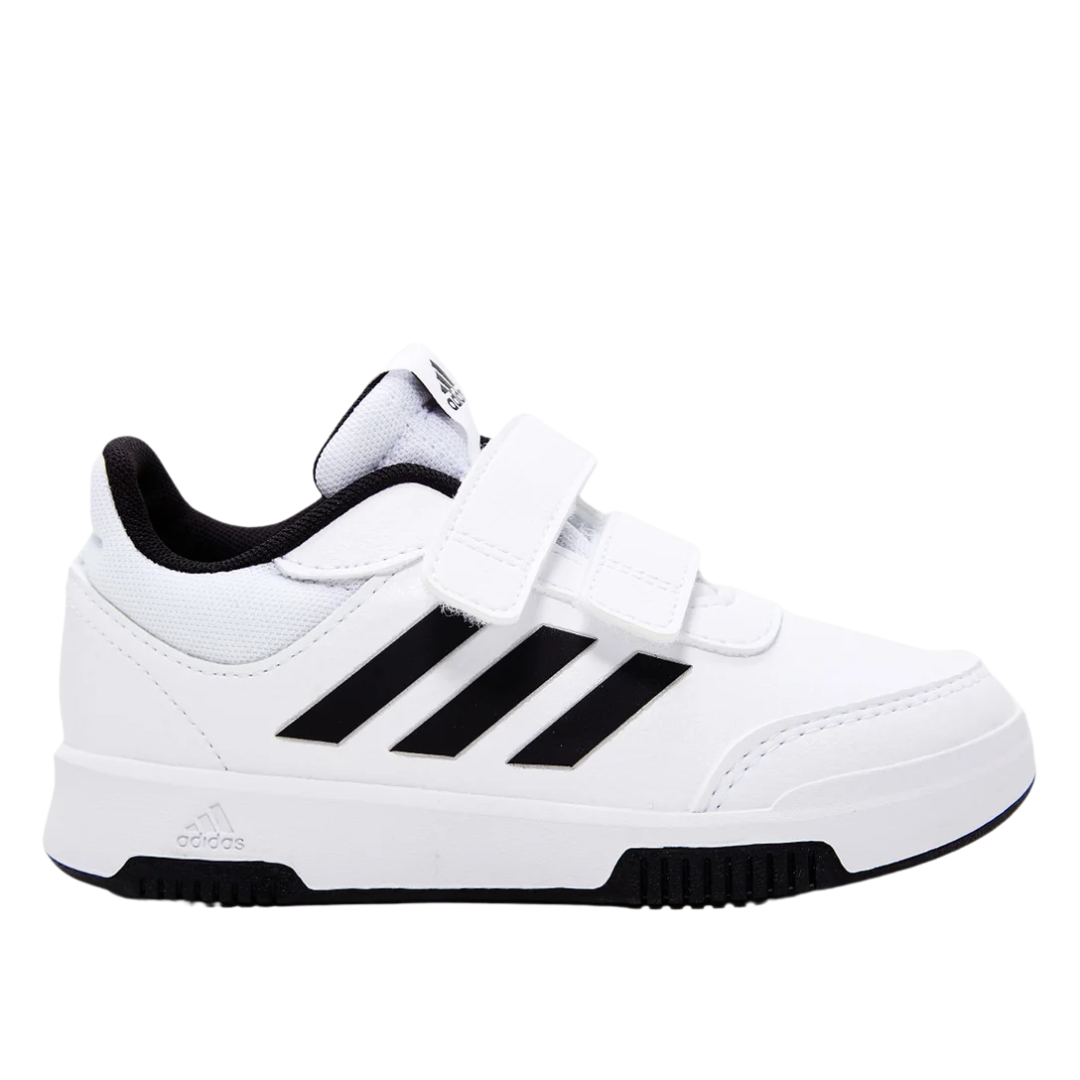 tenis-infantil-adidas-tensaur-sport-20-pretobranco - Imagem