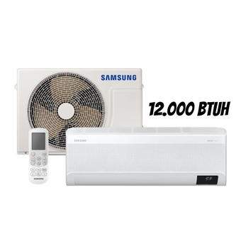 ar-condicionado-split-inverter-samsung-windfree-connect-sem-vento-12000-btus-frio-ar12cvfamwknaz-220v-kit-84ka - Imagem