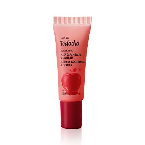 gloss-labial-tododia-maca-caramelada-e-baunilha - Imagem