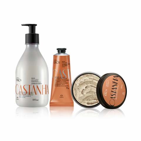 kit-ekos-castanha-esfoliante-e-hidratante-corpo-e-maos-3-produtos - Imagem