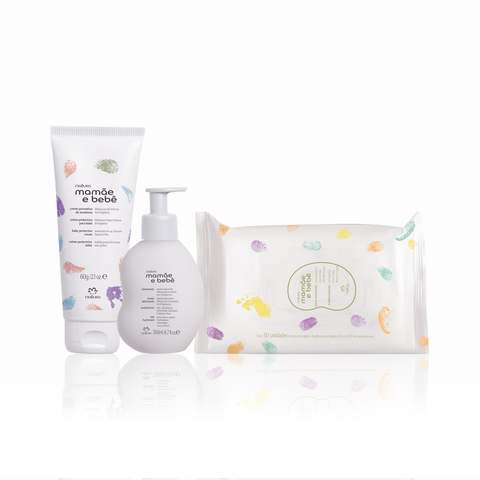 kit-mamae-e-bebe-sem-fragrancia-3-produtos - Imagem