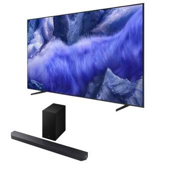 Samsung Combo Vision AI TV 55" QLED 4K QEF1 + Soundbar HW-B450F