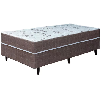 cama-box-conjugada-solteiro-umaflex-new-florenca-com-molas-ensacadas-55x88x188cm-marrombege - Imagem