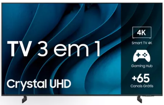 smart-tv-samsung-un43cu8000gxzd-crystal-uhd-tizen-4k-43-100v240v - Imagem
