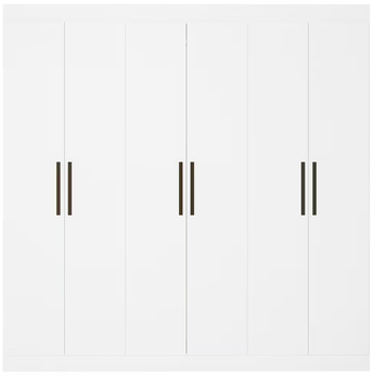 guarda-roupa-casal-bartira-ville-com-6-portas-e-2-gavetas - Imagem