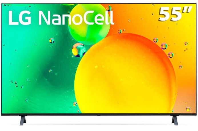 smart-tv-55-lg-4k-nanocell-55nano75-hdmi-20-nvidia-geforce-now-thinq-ai-smart-magic-google-alexa - Imagem