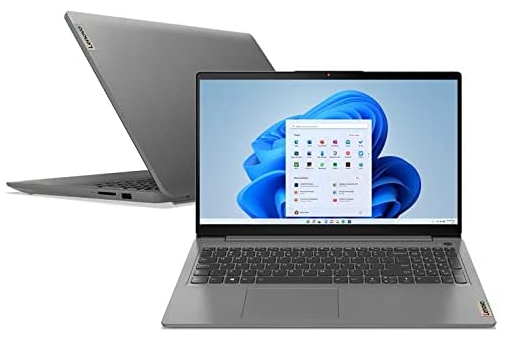 notebook-lenovo-ideapad-3i-i3-1115g4-4gb-256gb-ssd-intel-uhd-graphics-windows-11-156-cinza-82md000abr - Imagem