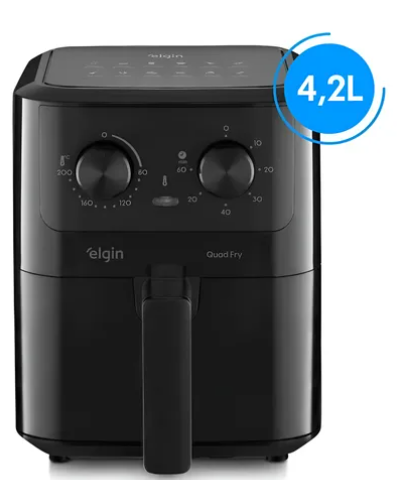 fritadeira-eletrica-sem-oleo-air-fryer-42l-elgin-quad-110v - Imagem