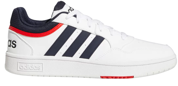 tenis-adidas-hoops-30-masculino-brancovermelho - Imagem