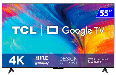 smart-tv-led-55-4k-uhd-tcl-55p635-google-tv-wifi - Imagem