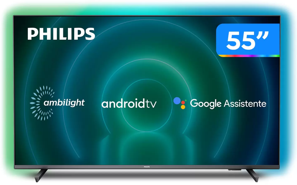 smart-tv-55-4k-uhd-d-led-philips-55pug790678-ambilight-60hz-android-wi-fi-bluetooth-4-hdmi - Imagem