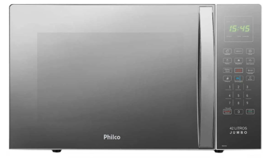 micro-ondas-pmo42eb-42l-philco-espelhado-127v - Imagem