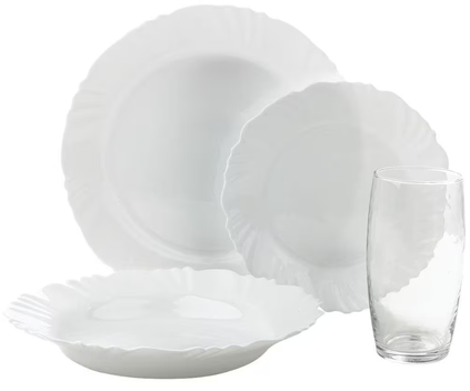 aparelho-de-jantar-16-pecas-com-copos-petala-430ml-duralex-nadir - Imagem