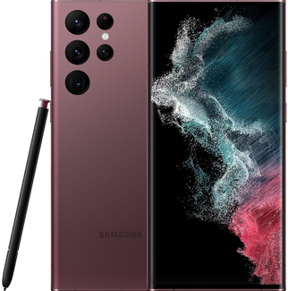 smartphone-samsung-galaxy-s22-ultra-256gb-5g-wi-fi-tela-68-dual-chip-12gb-ram-camera-quadrupla-selfie-40mp-vinho - Imagem