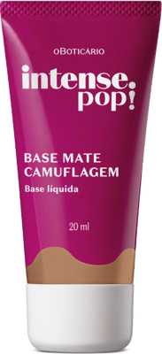 base-mate-camuflagem-cor-190-intense-pop-20ml - Imagem