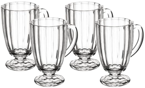 wolff-conjunto-4-tacas-para-cappuccino-de-vidro-classic-160ml - Imagem