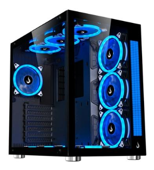 gabinete-gamer-rise-mode-galaxy-glass-sound-mid-tower-rgb-led-lateral-e-frontal-em-vidro-temperado-sem-fans-preto-rm-ga-ggs-fb - Imagem