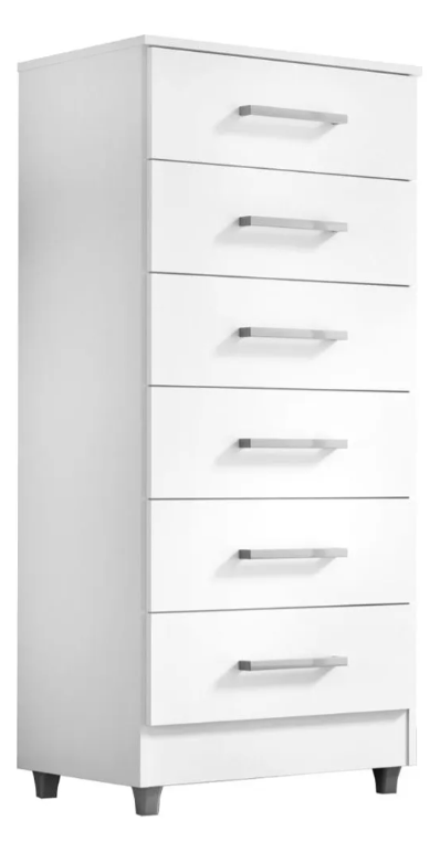 comoda-para-quarto-helena-6-gavetas - Imagem