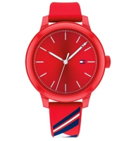 relogio-tommy-hilfiger-feminino-vermelho-borracha-1782233 - Imagem