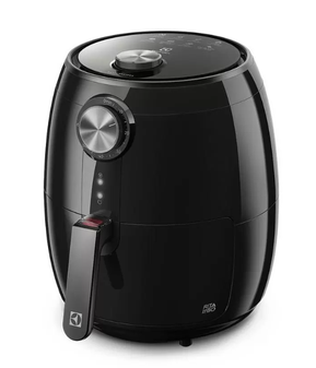 fritadeira-eletrica-sem-oleoair-fryer-electrolux-efficient-rita-lobo-eaf15-preta-com-timer-32l - Imagem