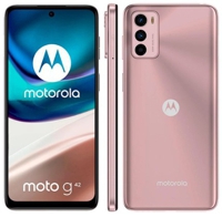 smartphone-motorola-moto-g42-rose-128gb-4gb-ram-tela-de-64-camera-traseira-tripla-android-12-e-processador-octa-core-snapdragon-680 - Imagem