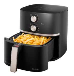 fritadeira-eletrica-sem-oleo-air-fryer-wap-grand-family-52l-preto-110v - Imagem