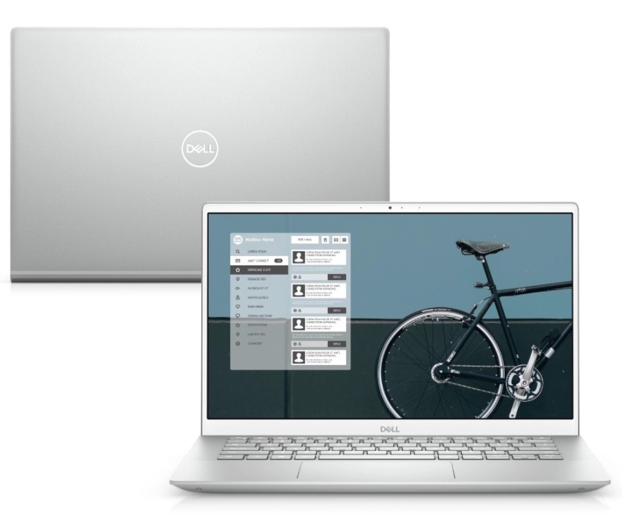 notebook-ultrafino-dell-inspiron-i5402-u20s-14-full-hd-11a-ger-intel-core-i5-8gb-256gb-ssd-nvidia-geforce-linux-prata - Imagem