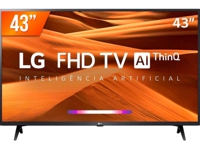 smart-tv-led-43-full-hd-lg-43lm-631-pro-3-hdmi-2-usb-wi-fi-thinq-al-conversor-digital - Imagem