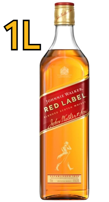 whisky-johnnie-walker-red-label-1l - Imagem