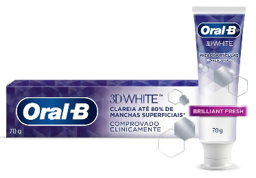 creme-dental-oral-b-3d-white-brilliant-fresh-70g - Imagem