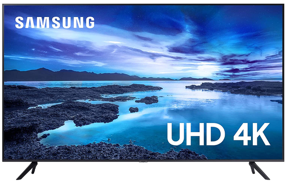 smart-tv-led-43-4k-uhd-samsung-un43au7700gxzd-alexa-built-in-bivolt - Imagem