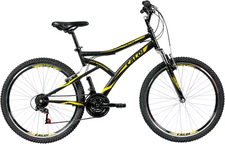 bicicleta-caloi-andes-aro-26-freio-v-brake-21-marchas - Imagem
