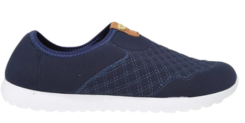 tenis-moleca-sem-cadarco-feminino-azul-escuro - Imagem