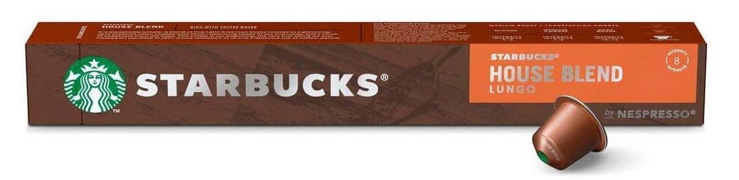 cafe-em-capsula-starbucks-nespresso-house-blend-lungo-10-capsulas - Imagem