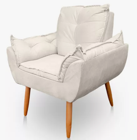 poltrona-decorativa-opala-para-sala-confortavel-arapongas-co-cor-marrom - Imagem
